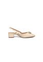 Tacon Bajo Cuadrado Slingback Ostra Beira Rio de Beira Rio
