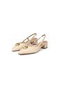 Tacon Bajo Cuadrado Slingback Ostra Beira Rio de Beira Rio