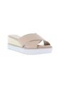 Sandalias Para Mujer Marca Beira Rio, Color Beige de Beira Rio