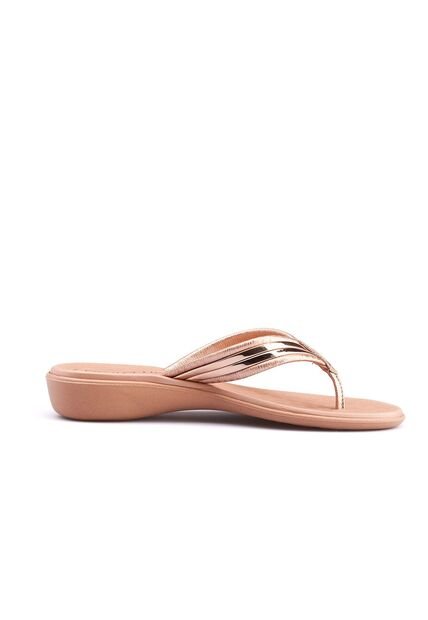 SANDALIAS MUJER BEIRA RIO ORO ROSA