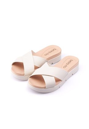 Sandalias Mujer Beira Rio - Color Blanco