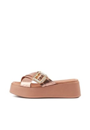 SANDALIAS MUJER ORO ROSA BEIRA RIO