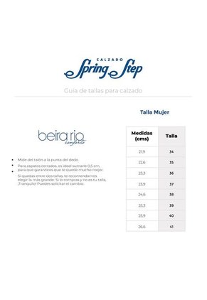 SANDALIAS MUJER BEIRA RIO NEGRO