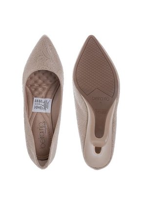 Tacón Medio Beige Beira Rio