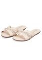 Sandalia Plana Flat Casual Blanco-Crema-Cristal Beira Rio de Beira Rio