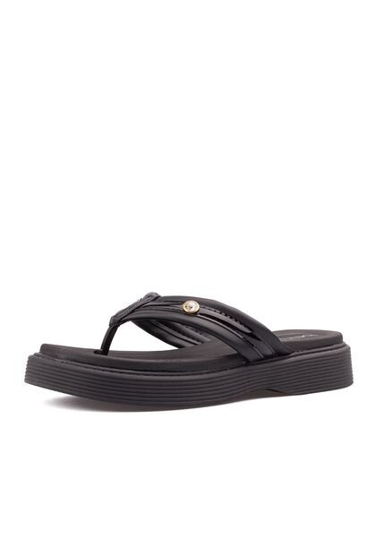 Sandalia Playera Para Mujer Beira Rio 0228537-102NEGRO