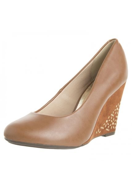 Tacón Corrido Beira Rio Camel-Dorado - Compra Ahora | Dafiti Colombia