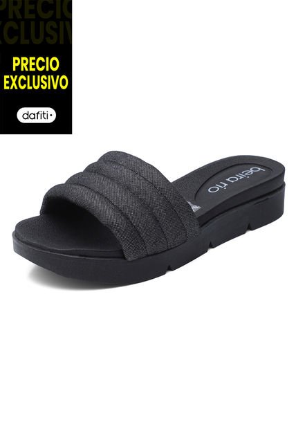 Playera Negro-Tornasol Beira Rio