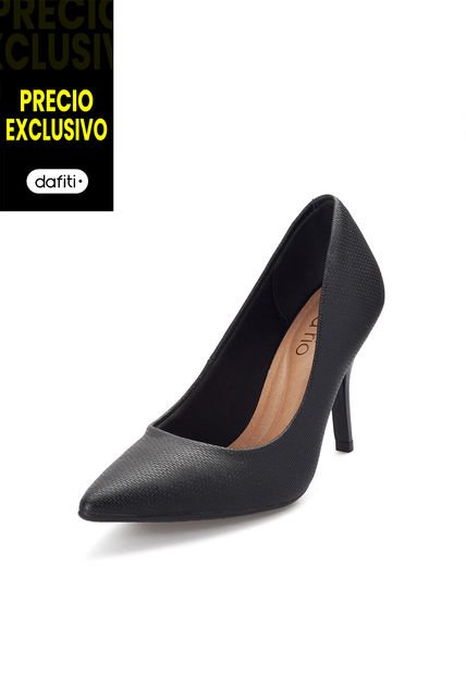 Stiletto Alto Negro Beira Rio