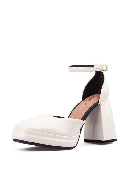 Tacón Alto Crema Beira Rio