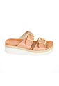 Price Shoes Plataformas Doble Hebilla Mujer 0228575-101CAMEL de Beira Rio