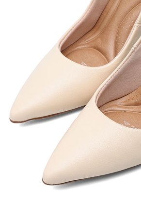 Tacón Alto Crema Beira Rio