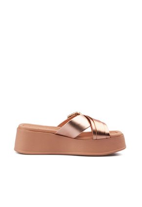 SANDALIAS MUJER ORO ROSA BEIRA RIO