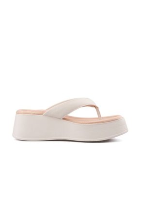 Plataforma Para Mujer Estilo Bloque Beira Rio 0228530-100BLANCO