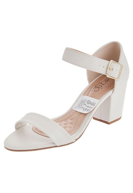 Sandalia Tacón Blanco Hueso Beira Rio - Compra Ahora | Dafiti Colombia