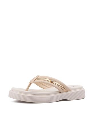 Sandalia Playera Para Mujer Beira Rio 0228537-102CREMA Beira Rio