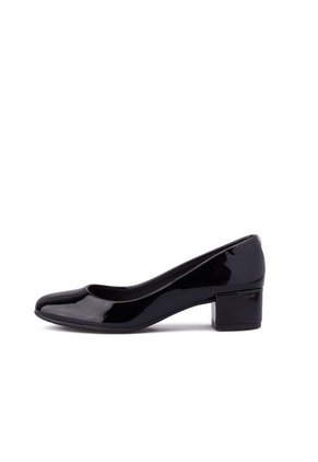 Tacon Medio Verniz Negro Beira Rio