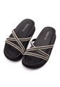Sandalia Plana Line Negro-Cristal Beira Rio de Beira Rio