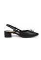 Tacon Bajo Cuadrado Slingback Negro Beira Rio de Beira Rio