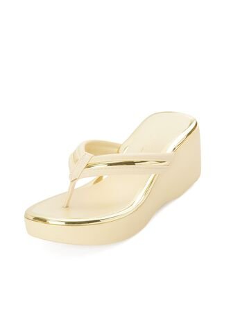 Plataforma Para Mujer Beira Rio 0228455-305CREMA Beira Rio