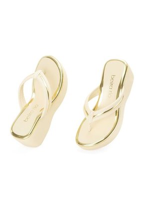 Plataforma Para Mujer Beira Rio 0228455-305CREMA