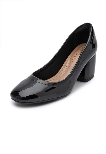 Tacón Medio Negro Beira Rio