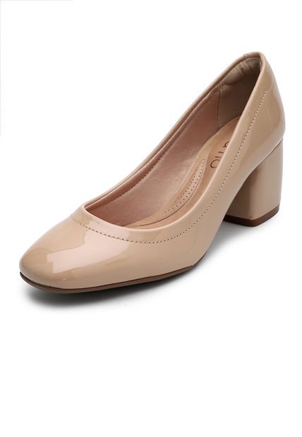 Tacón Medio Beige  Beira Rio