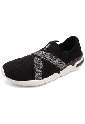 Tenis Lifestyle Negro-Blanco Beira Rio