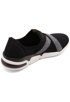 Tenis Lifestyle Negro-Blanco Beira Rio