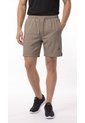 Pantaloneta Deportiva Taupe Para Hombre Con Ciclista Interno de Belife