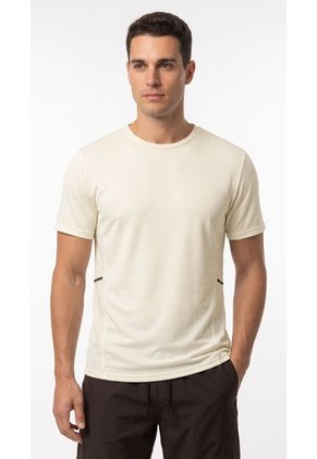 Camiseta Deportiva Ivory Manga Corta Para Hombre