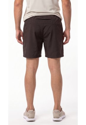 Pantaloneta Deportiva Café Con Ciclista Para Hombre
