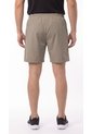 Pantaloneta Deportiva Taupe Para Hombre Con Ciclista Interno de Belife