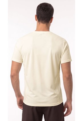 Camiseta Deportiva Ivory Manga Corta Para Hombre
