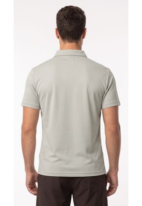 Polo Deportiva Beige Para Hombre