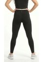 Legging Negro Con Corte Láser Para Mujer de Belife