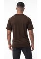 Camiseta Deportiva Café Manga Ranglan Para Hombre de Belife