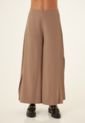 Pantalón Café Con Aberturas Para Mujer de Belife
