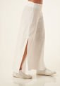 Pantalón Blanco Con Aberturas Para Mujer de Belife