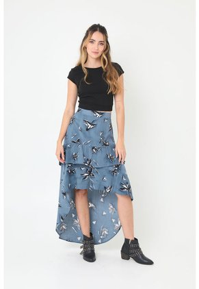 Falda Larga Para Mujer Belife