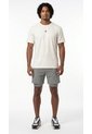 Camiseta Deportiva Cruda Manga Corta Para Hombre de Belife