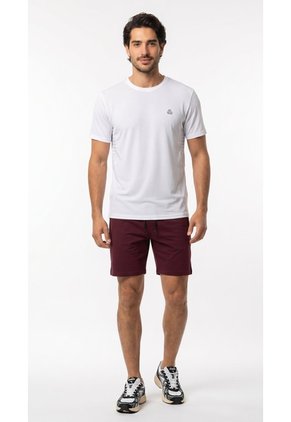 Camiseta Deportiva Blanca Para Hombre