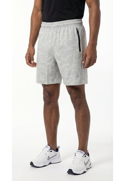 Pantaloneta Deportiva Gris Para Hombre