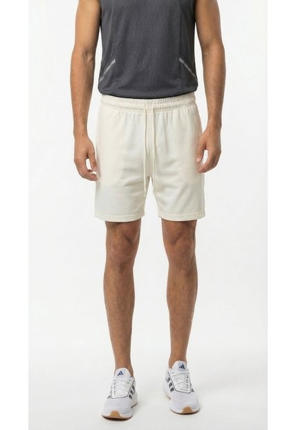 Pantaloneta Deportiva Blanca Para Hombre