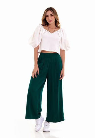 Blusa Manga 3/4 Bombacha Mujer Ivory Belife Belife