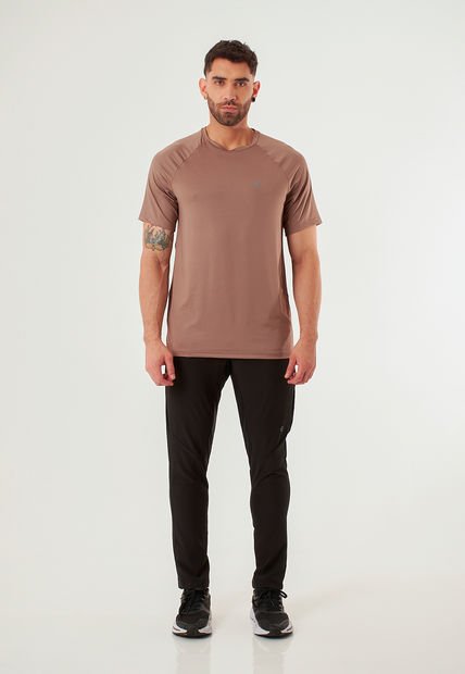 Camiseta Café Deportiva Para Hombre