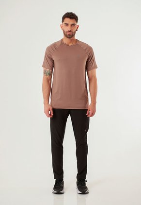 Camiseta Café Deportiva Para Hombre