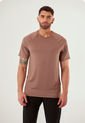 Camiseta Café Deportiva Para Hombre de Belife