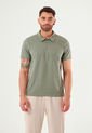 Camiseta Polo Verde Para Hombre de Belife