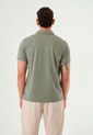 Camiseta Polo Verde Para Hombre de Belife